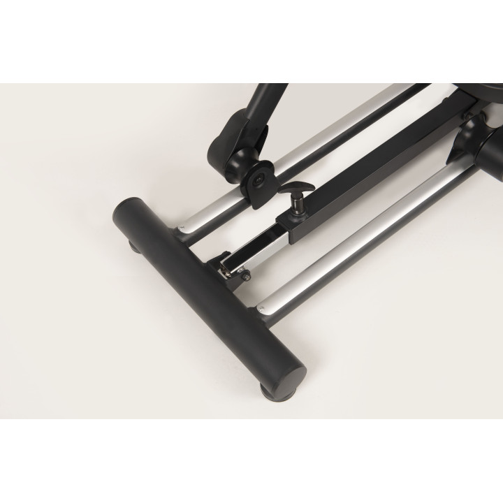 Toorx Erx 400 electromagnetic elliptical trainer with foldable front flywheel