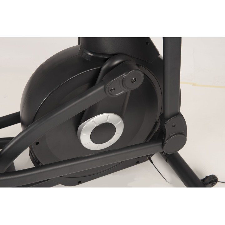 Toorx Erx 400 electromagnetic elliptical trainer with foldable front flywheel