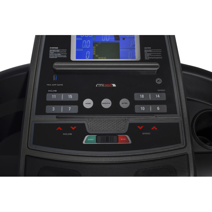 Tapis Roulant Everfit Tfk 950 App Ready 2.0 fascia cardio inclusa