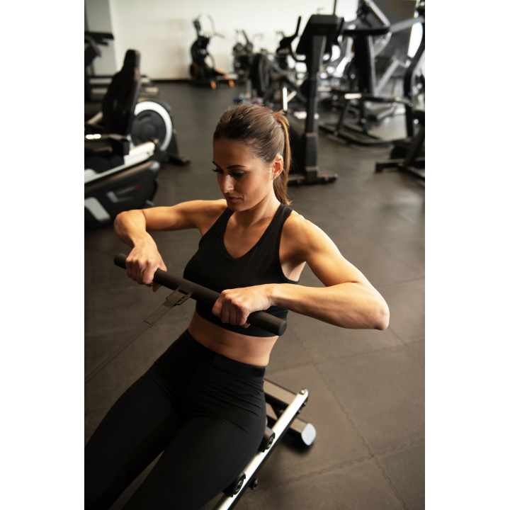 Toorx Rwx 3000 water resistance rowing machine with space-saving wireless receiver