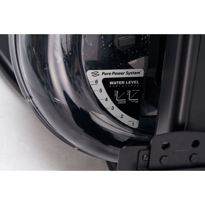 Vogatore Toorx Rwx 3000 resistenza ad acqua con ricevitore wireless salvaspazio