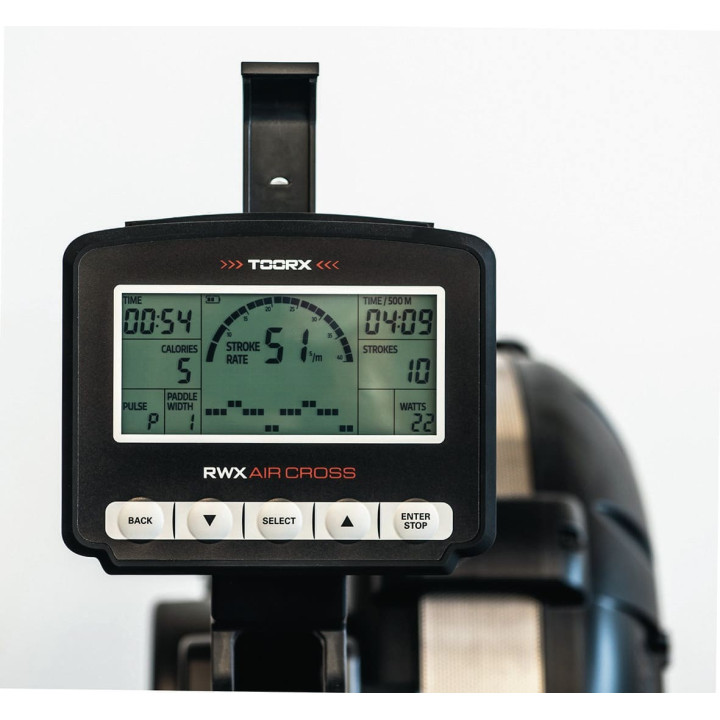 Vogatore Toorx Rwx Air Cross resistenza ad aria con ricevitore wireless