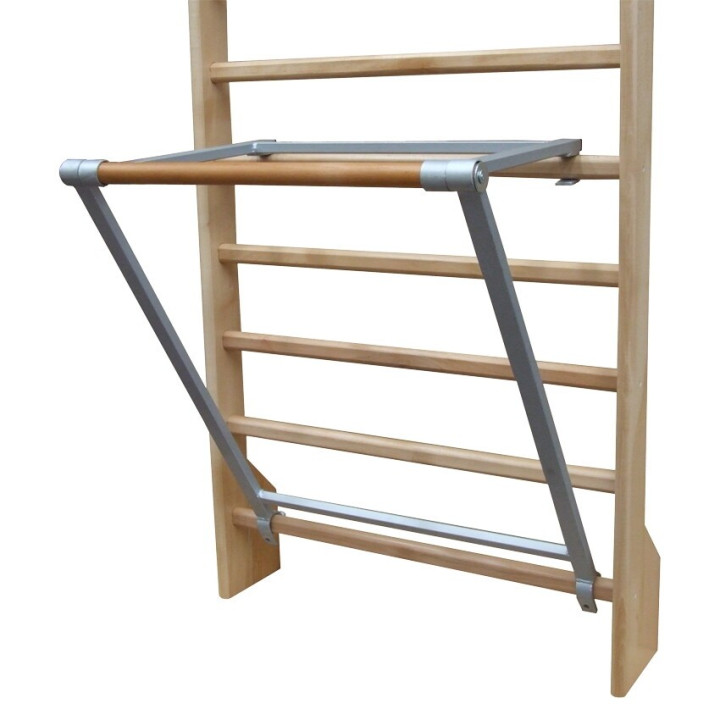 Adjustable pull-up bar to attach to the Swedish wall bar