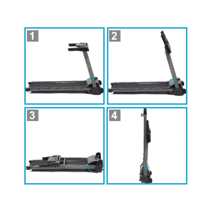 Toorx Trx Smart Compact Space Saving Treadmill