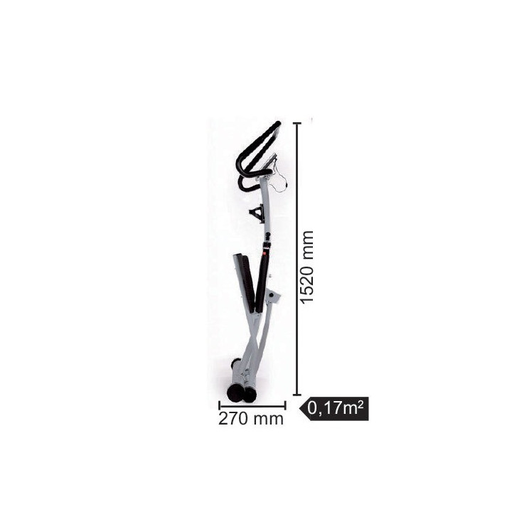 Stepper Toorx Force richiudibile salvaspazio