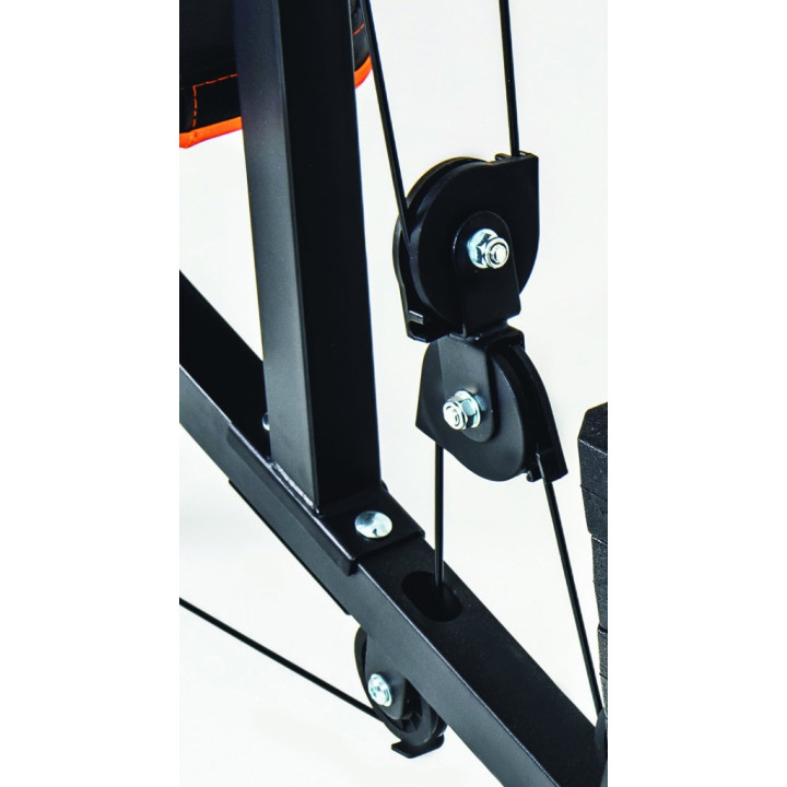 Stazione multifunzione Everfit Msk 500 pacco pesi 45 kg