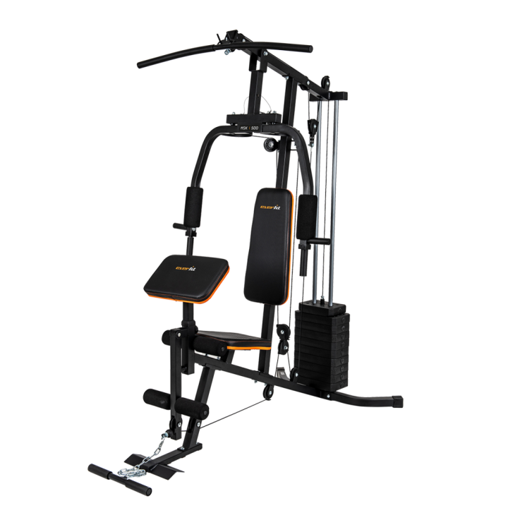 Stazione multifunzione Everfit Msk 500 pacco pesi 45 kg
