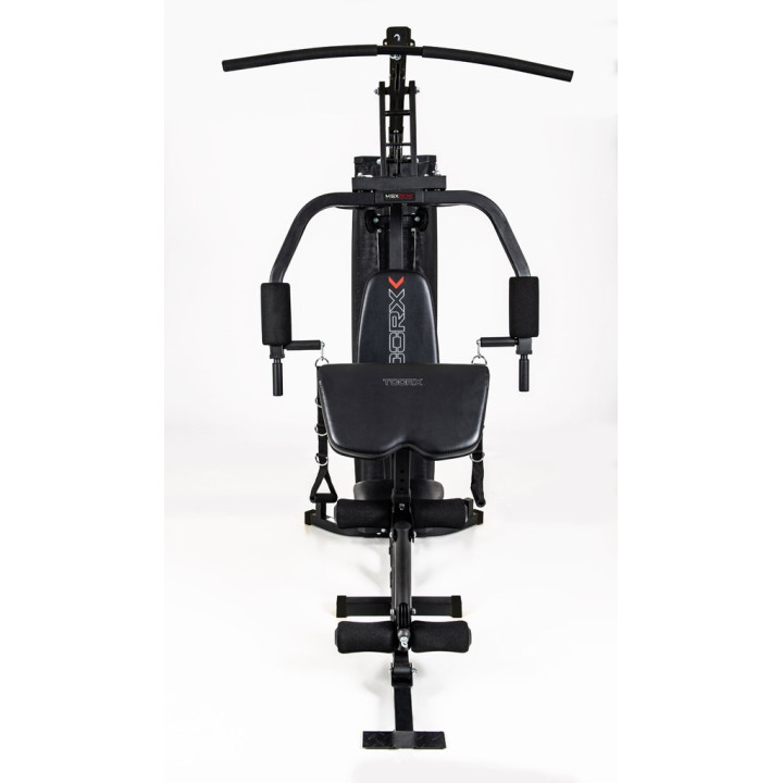 Stazione multifunzione Toorx Msx 50 pacco pesi 70 kg e pressa gambe regolabile