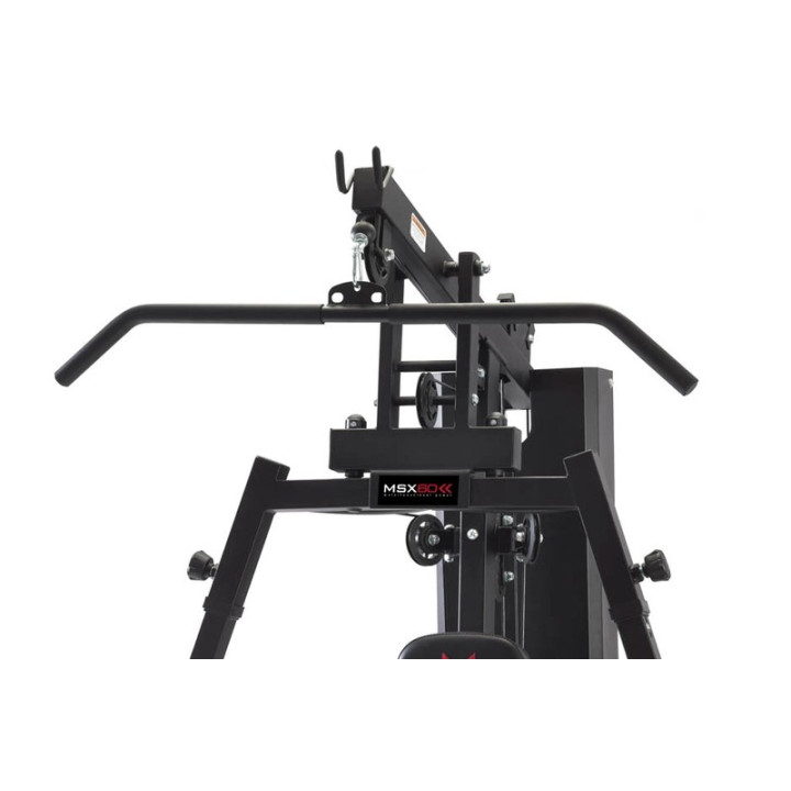 Stazione multifunzione Toorx Msx-60 pacco pesi 70 kg salvaspazio