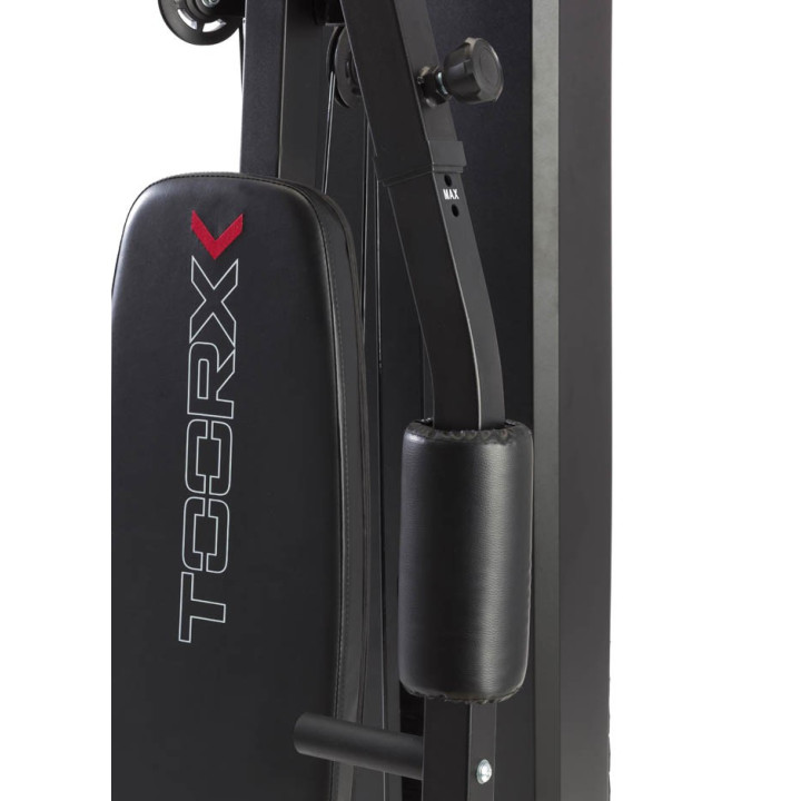 Stazione multifunzione Toorx Msx-60 pacco pesi 70 kg salvaspazio