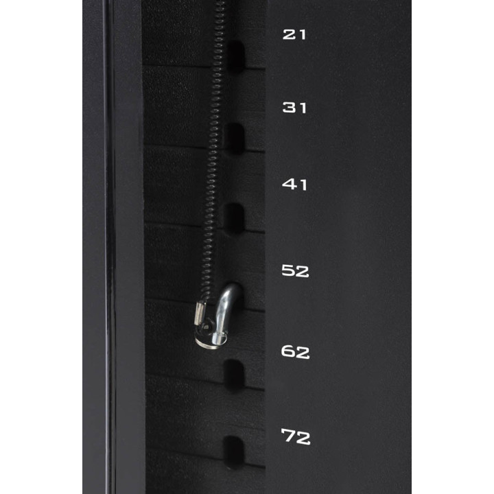 Stazione multifunzione Toorx Msx-60 pacco pesi 70 kg salvaspazio