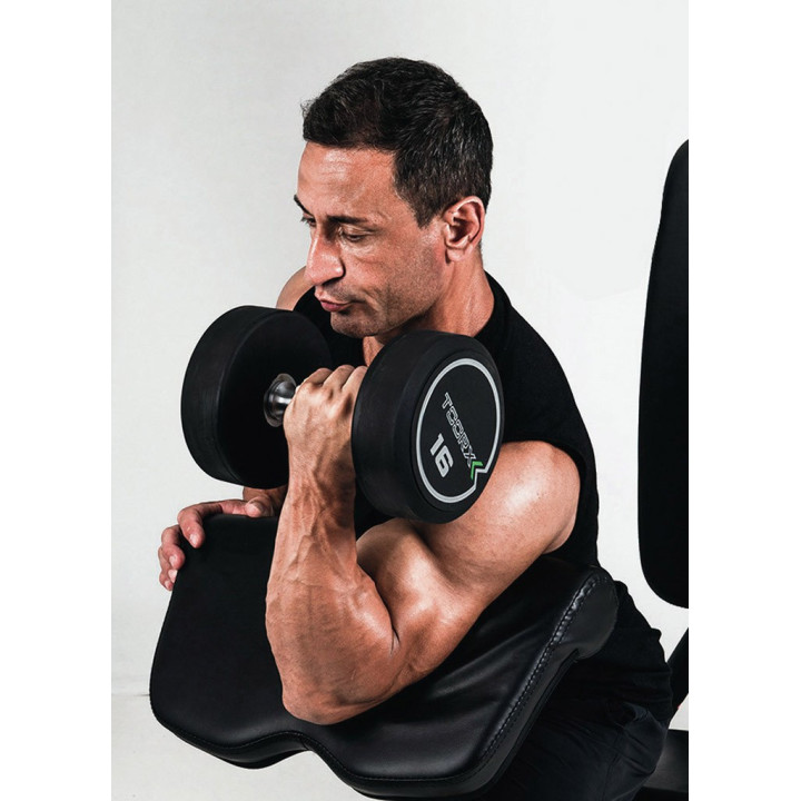 Stazione multifunzione Toorx Msx-90 pacco pesi 102 kg con doppio cavo libero e pressa gambe regolabile