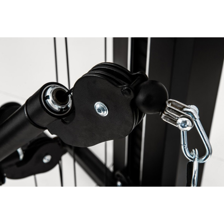 Stazione multifunzione Toorx Msx-90 pacco pesi 102 kg con doppio cavo libero e pressa gambe regolabile