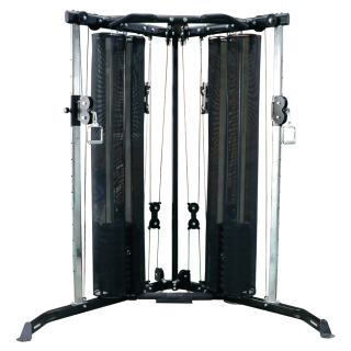 Toorx Csx-70 dual pulley cable cross station with double weight stack 50kg each.