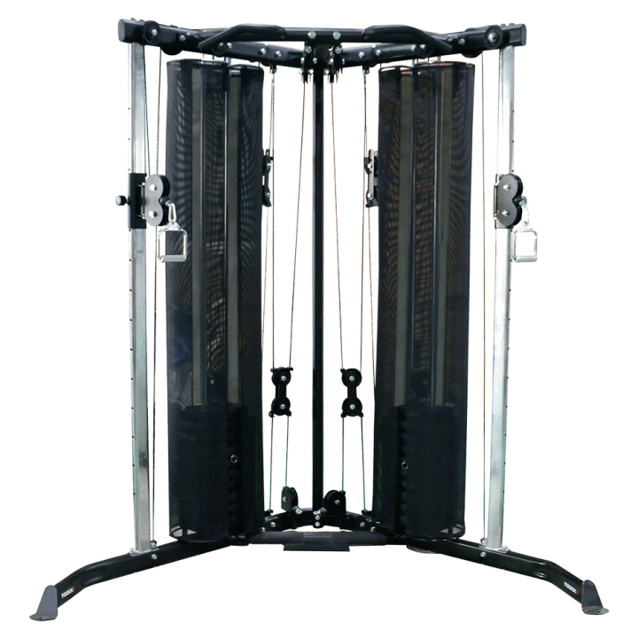 Toorx Csx-70 dual pulley cable cross station with double weight stack 50kg each.