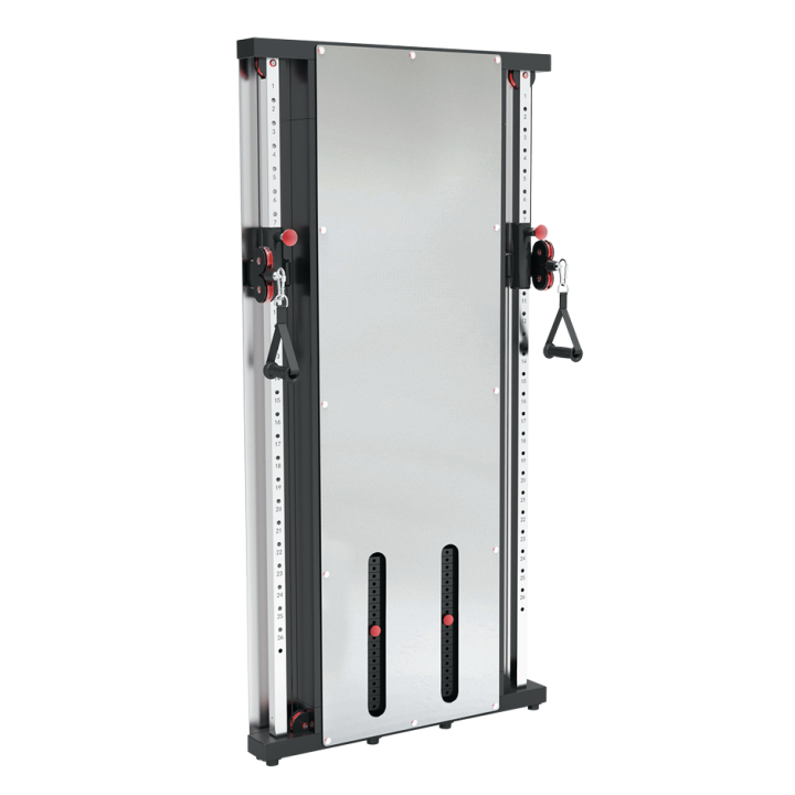 Poliercolina dual cross cable Toorx Prx 3500 double steel weight pack 50 kg each. save space