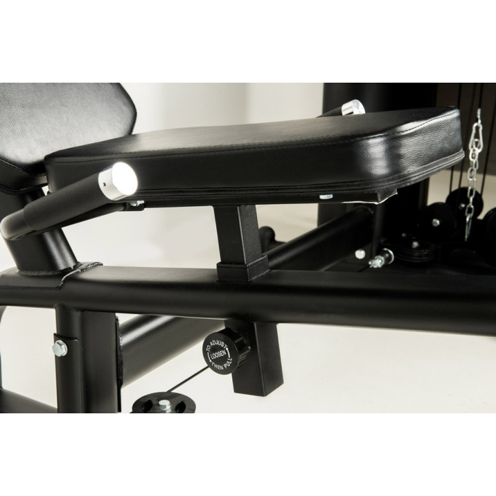 Stazione multifunzione Toorx Msx 3000 pacco pesi acciaio 90 kg con doppio cavo libero