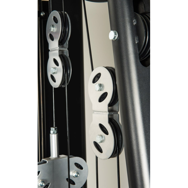 Stazione multifunzione Toorx Msx 3000 pacco pesi acciaio 90 kg con doppio cavo libero