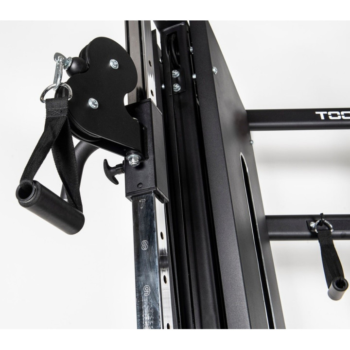 Toorx Csx 3000 dual pulley cable cross station with double steel weight stack 80 kg each.