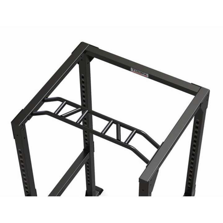 Power rack with Toorx Wlx 3600 upper multi-socket truss