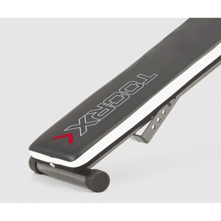 Hyperextension bench with multipurpose flat and reclining bench Toorx Wbx 40 Multi Fit foldable