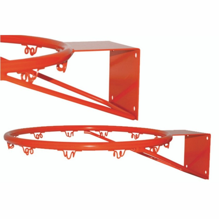 Monotubular basketball system in galvanized steel- made in accordance with UNI-EN 1270 stardard