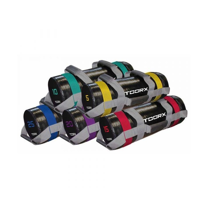 Force Bag Sacca appesantita allenamento con 6 impugnature Toorx