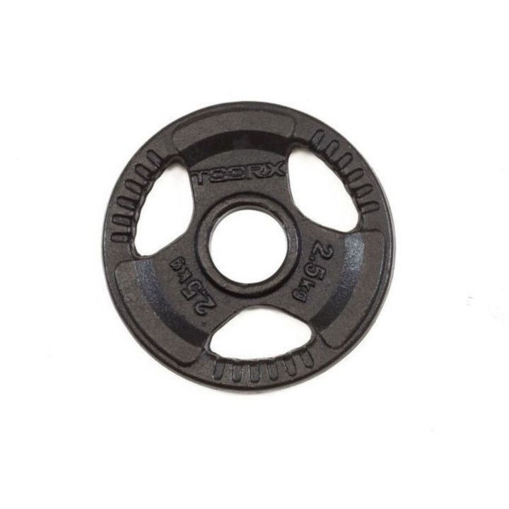 Tri Grip Olympic disc in Toorx rubberized cast iron