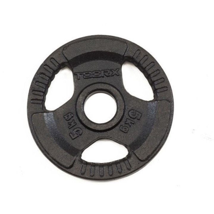 Tri Grip Olympic disc in Toorx rubberized cast iron