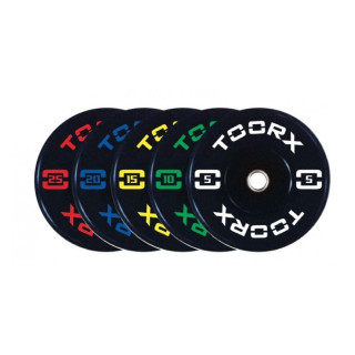 Dischi Bumper Olimpionici in Ghisa Gommata Absolute Line Toorx