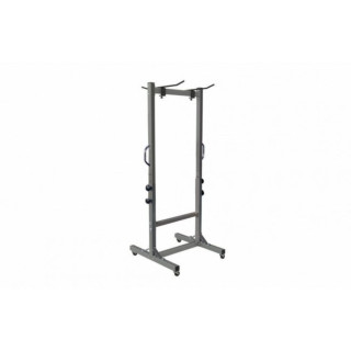 Eyelet mattress rack on trolley with Toorx wheels