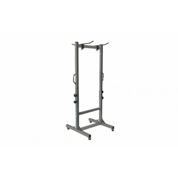 Eyelet mattress rack on trolley with Toorx wheels