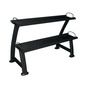 Pro kettlebell-medicine ball rack with 2 shelves Toorx