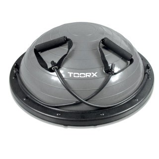 Bosu Pro ball with elastics and pump included Toorx