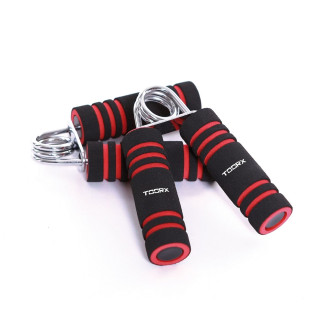 Pair of Hand Grips with Toorx soft touch handle