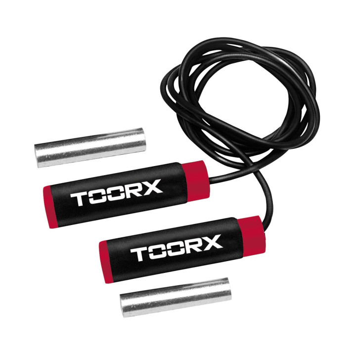 Corda da salto in Pvc con pesi 2x250gr Toorx