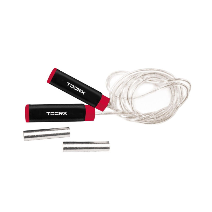 Professional skipping rope with weights 2 x 250 gr Toorx