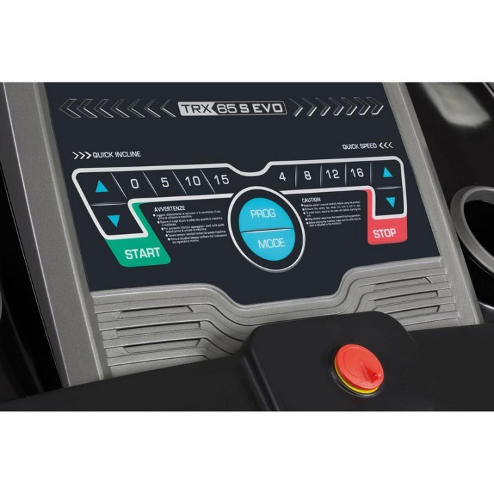 Toorx TRX 65 S EVO motorized treadmill with electronic inclination