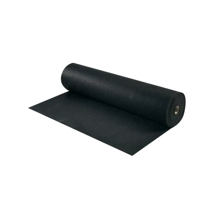 Roll of modular and removable floor covering in 6 mm Toorx rubber
