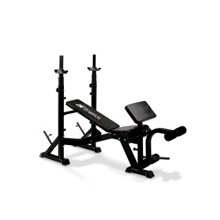Jk Fitness 6070 adjustable bench with professional barbell holder
