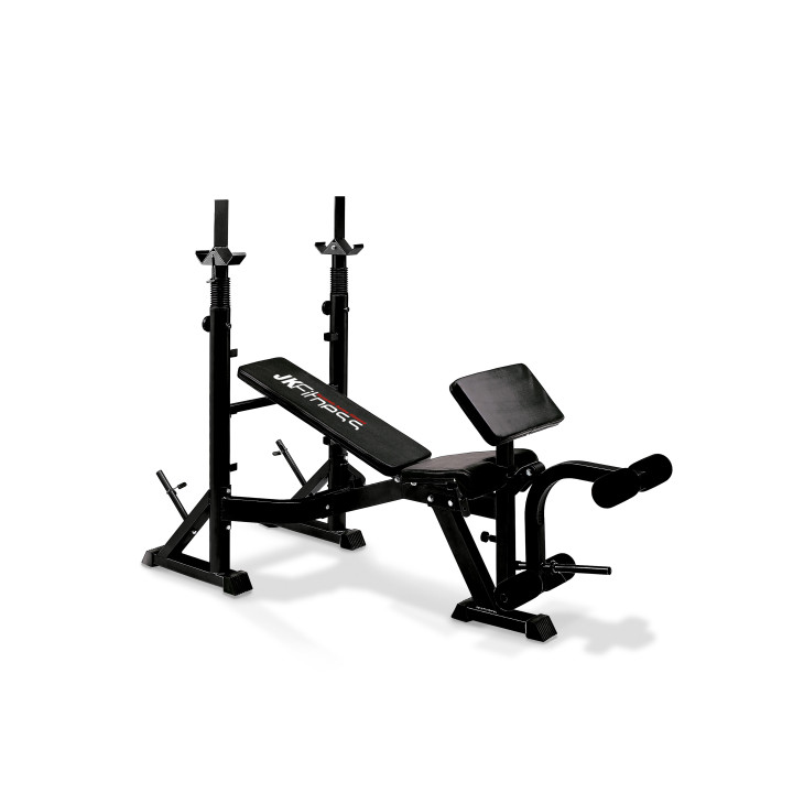 Jk Fitness 6070 adjustable bench with professional barbell holder