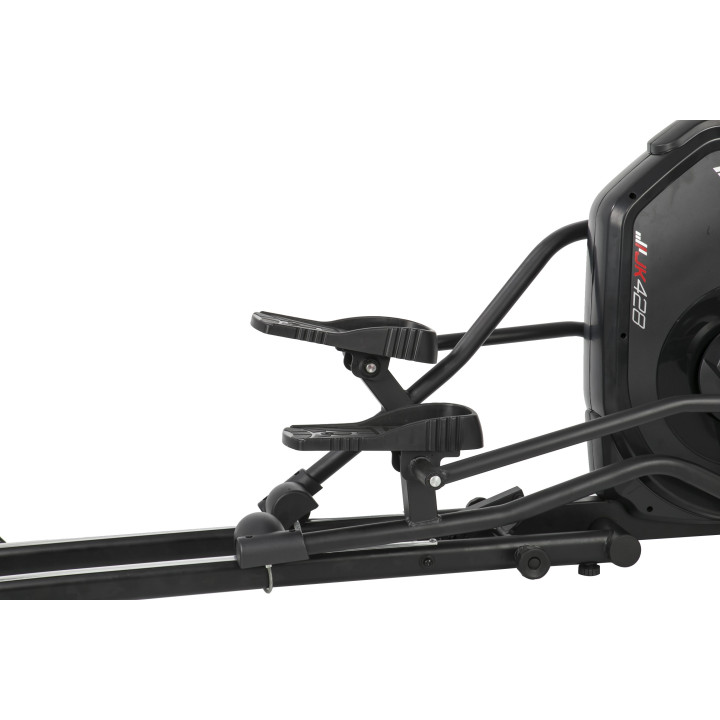 Foldable Programmable Electromagnetic Elliptical JK 428 with Wireless Cardio Receiver and Bluetooth Speaker