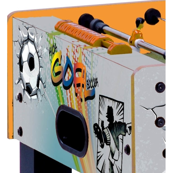 Calcio Balilla Garlando F-1 Goal con aste uscenti