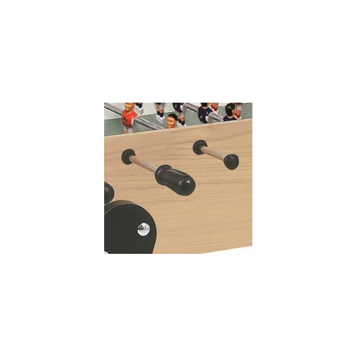 Garlando F-10 maple table football with outgoing rods