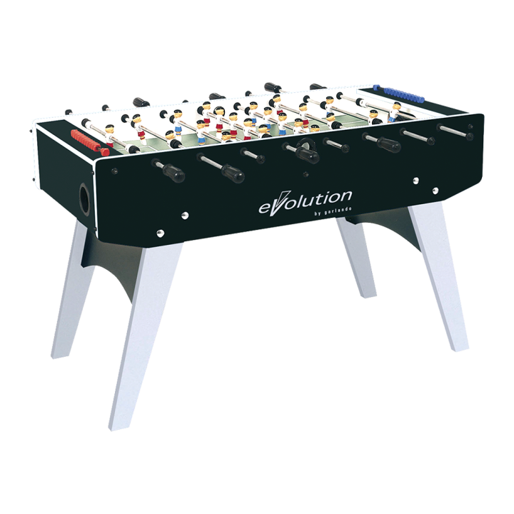 Garlando F-20 evolution table football with extending rods and folding legs