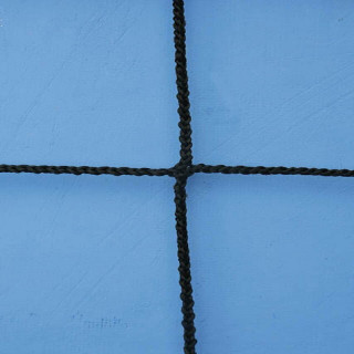 Rete da pallavolo maglia quadra 100 mm filo 3,5 mm con bordatura in PVC