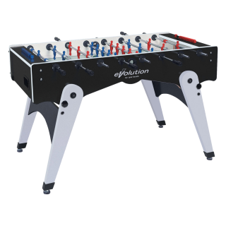 Garlando Foldy Evolution table football with retractable rods and folding legs