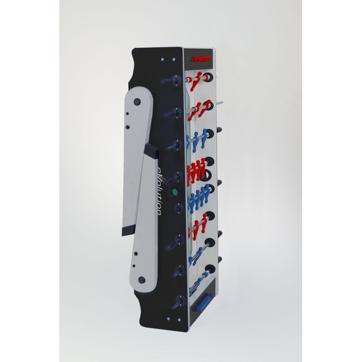 Garlando Foldy Evolution table football with retractable rods and folding legs
