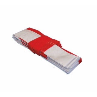 Pair of pockets for volleyball antennas