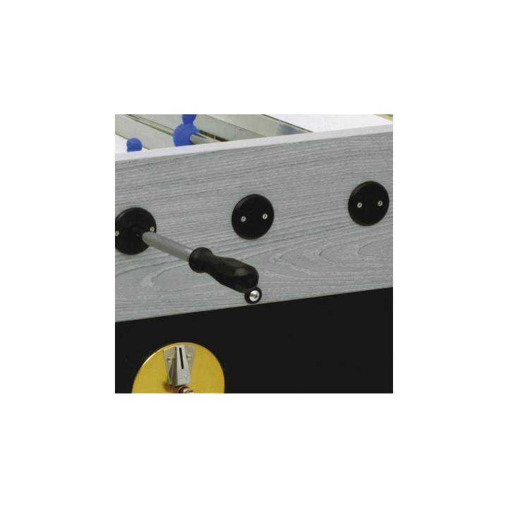 Garlando Olympic Silver table football with outgoing rods